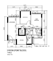 Blk 335A Yishun Riverwalk (Yishun), HDB 3 Rooms #572199131
